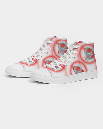 No love 2 Women's Hightop Canvas Shoe