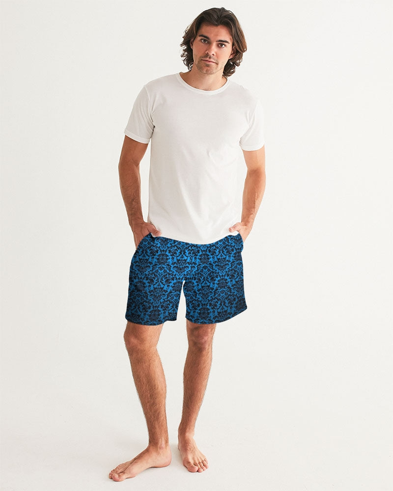 chandelier blue Men's Swim Trunk