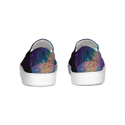 Dark and Bold Slip-On Canvas Shoe