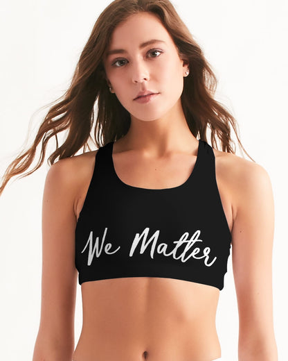 We Matter Women's Seamless Sports Bra