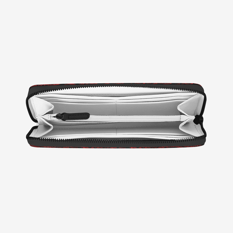 Chandelier Red Leather Wallet