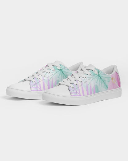 Spring Flowers Women's Faux-Leather Sneaker
