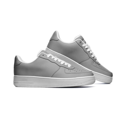 Grey Unisex Low Top Sneakers
