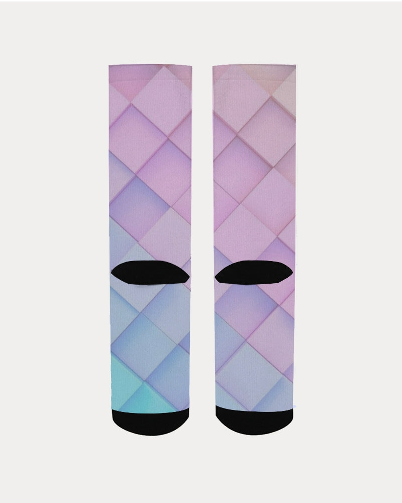 Pastel diamonds Men's Socks