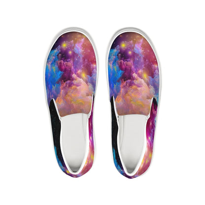 Colorful Smoke Slip-On Canvas Shoe