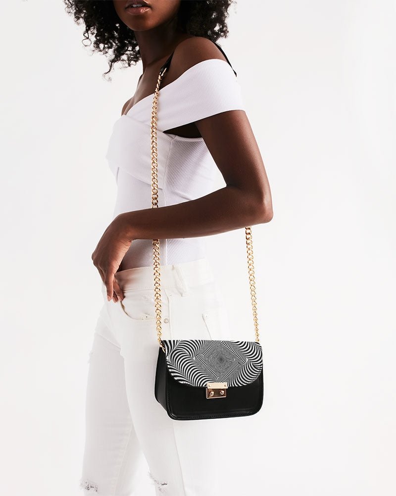 Optical illusion Small Shoulder Bag