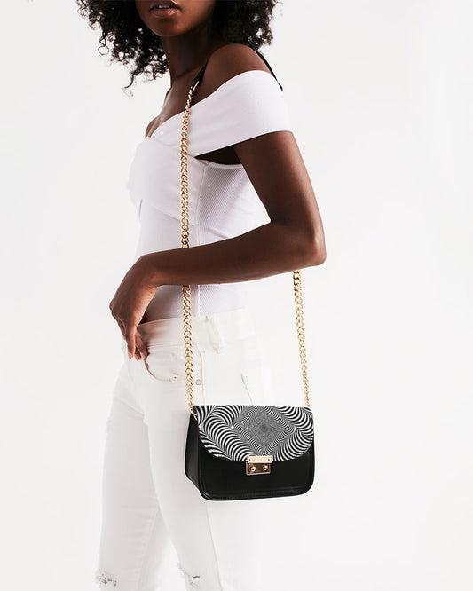 Optical illusion Small Shoulder Bag