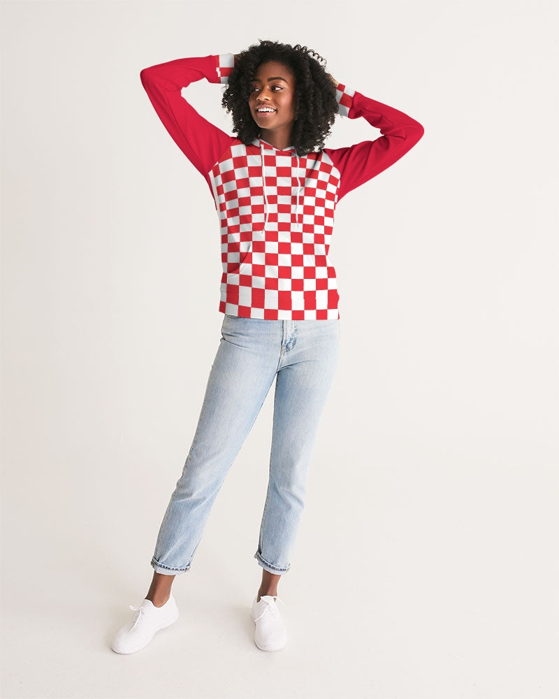 checkered Women's Hoodie