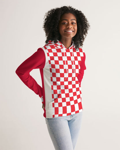 checkered Women's Hoodie