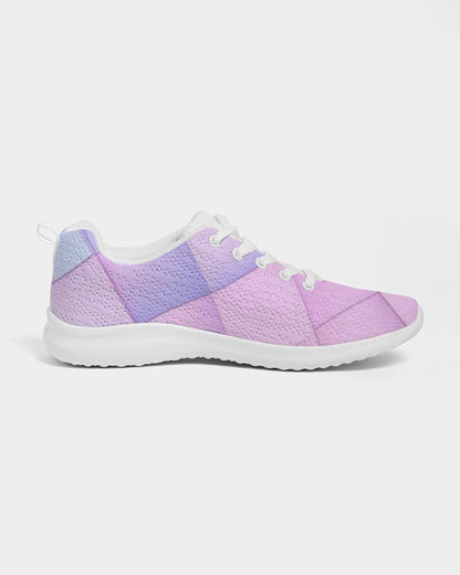 Pastel diamonds Women's Athletic Shoe
