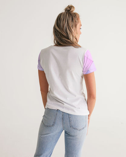 Pastel diamonds Women's V-Neck Tee