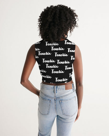 Texeria Monogram Women's Twist-Front Tank