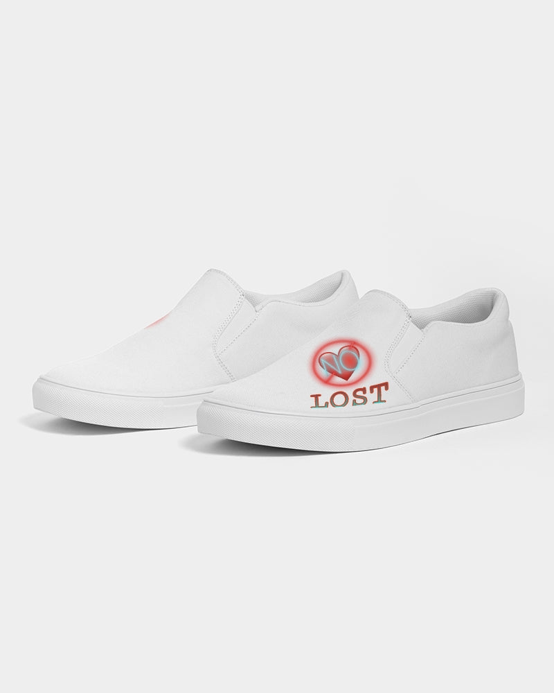 No love Women's Slip-On Canvas Shoe