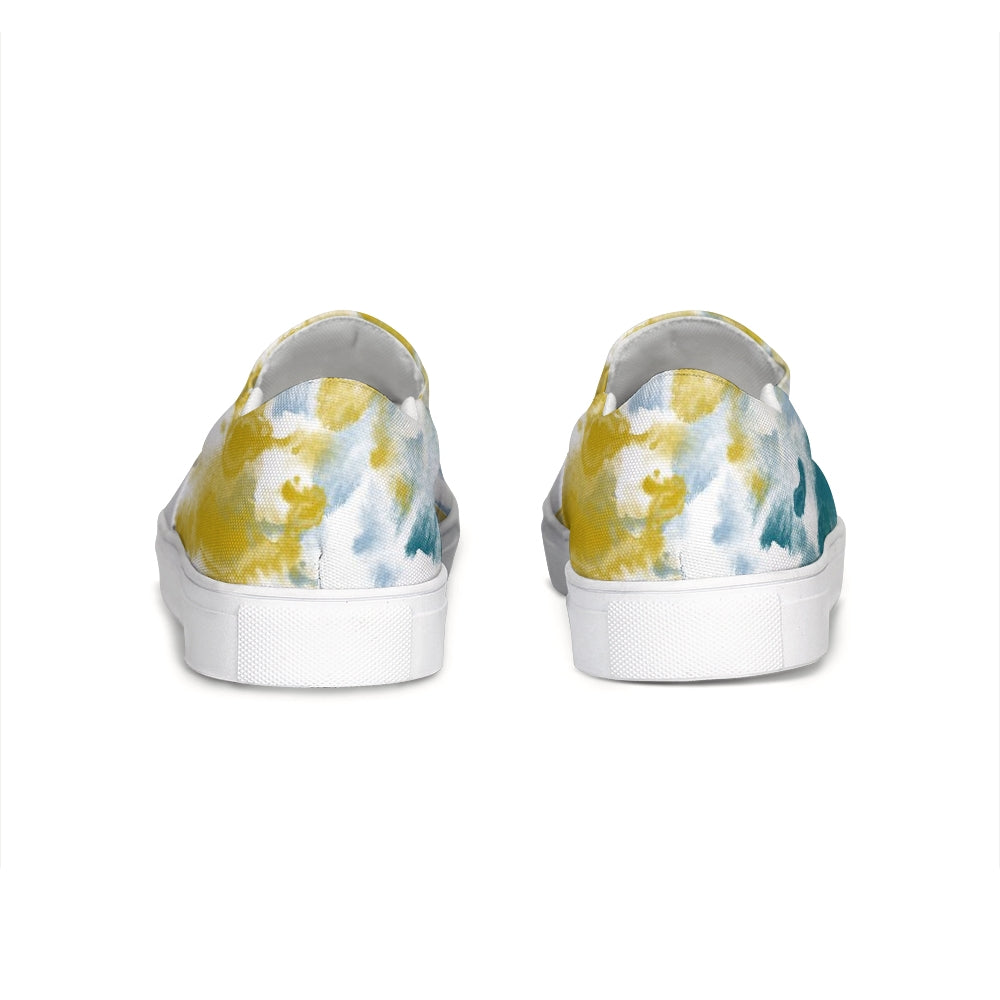 Watercolor Slip-On Canvas Shoe