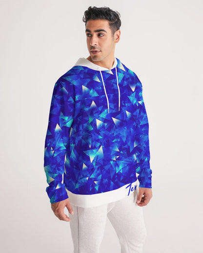 Crystal Blue Men's Hoodie