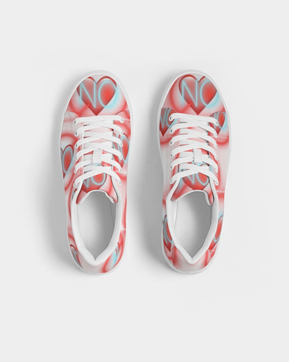 No love 2 Women's Faux-Leather Sneaker