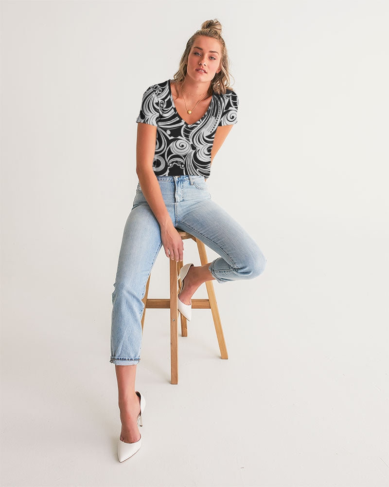Silvio Women's V-Neck Tee