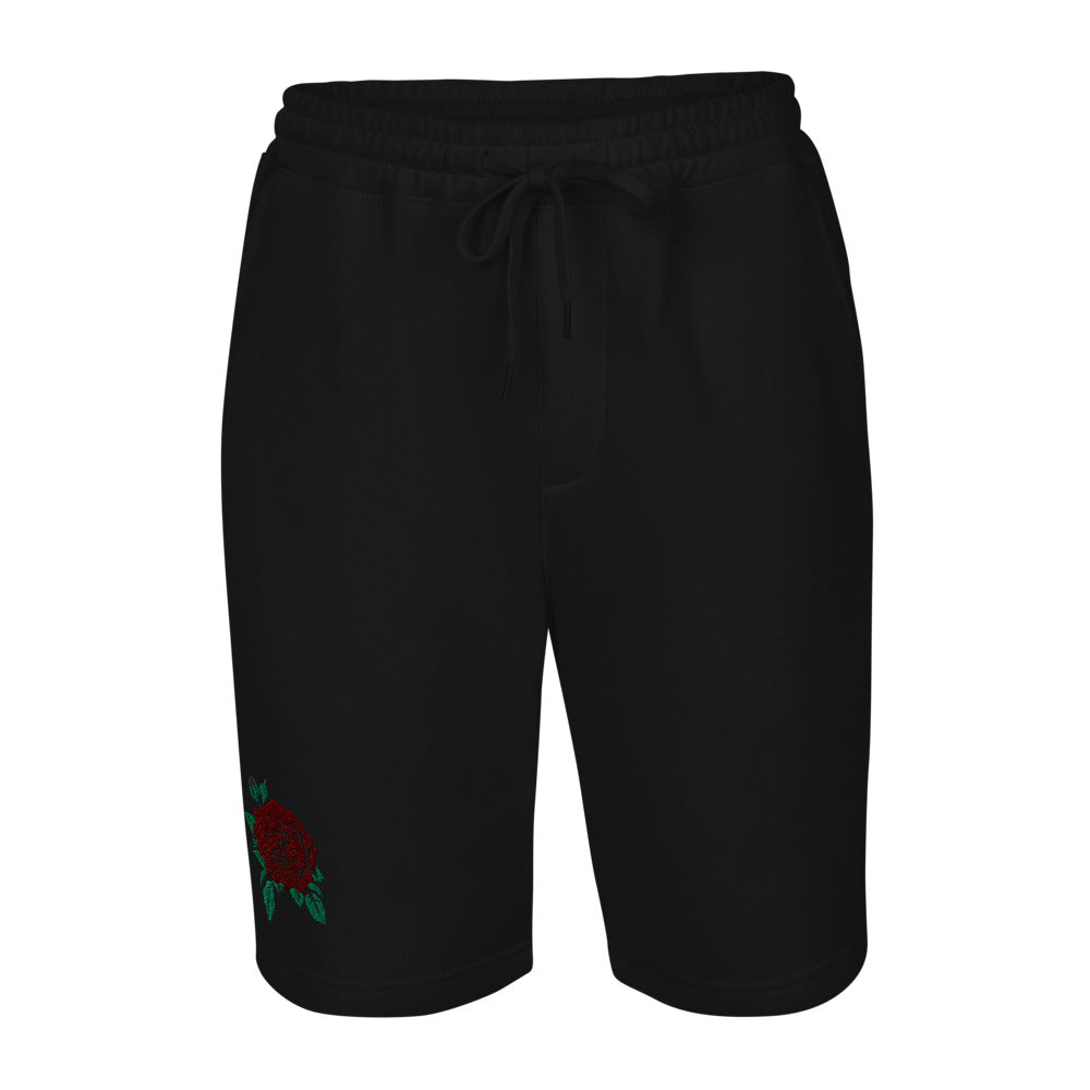 Rose Men's fleece shorts