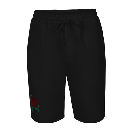 Rose Men's fleece shorts