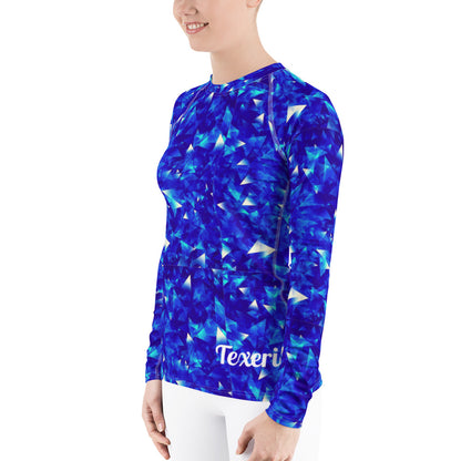 Crystal Blue Women's Workout Shirt