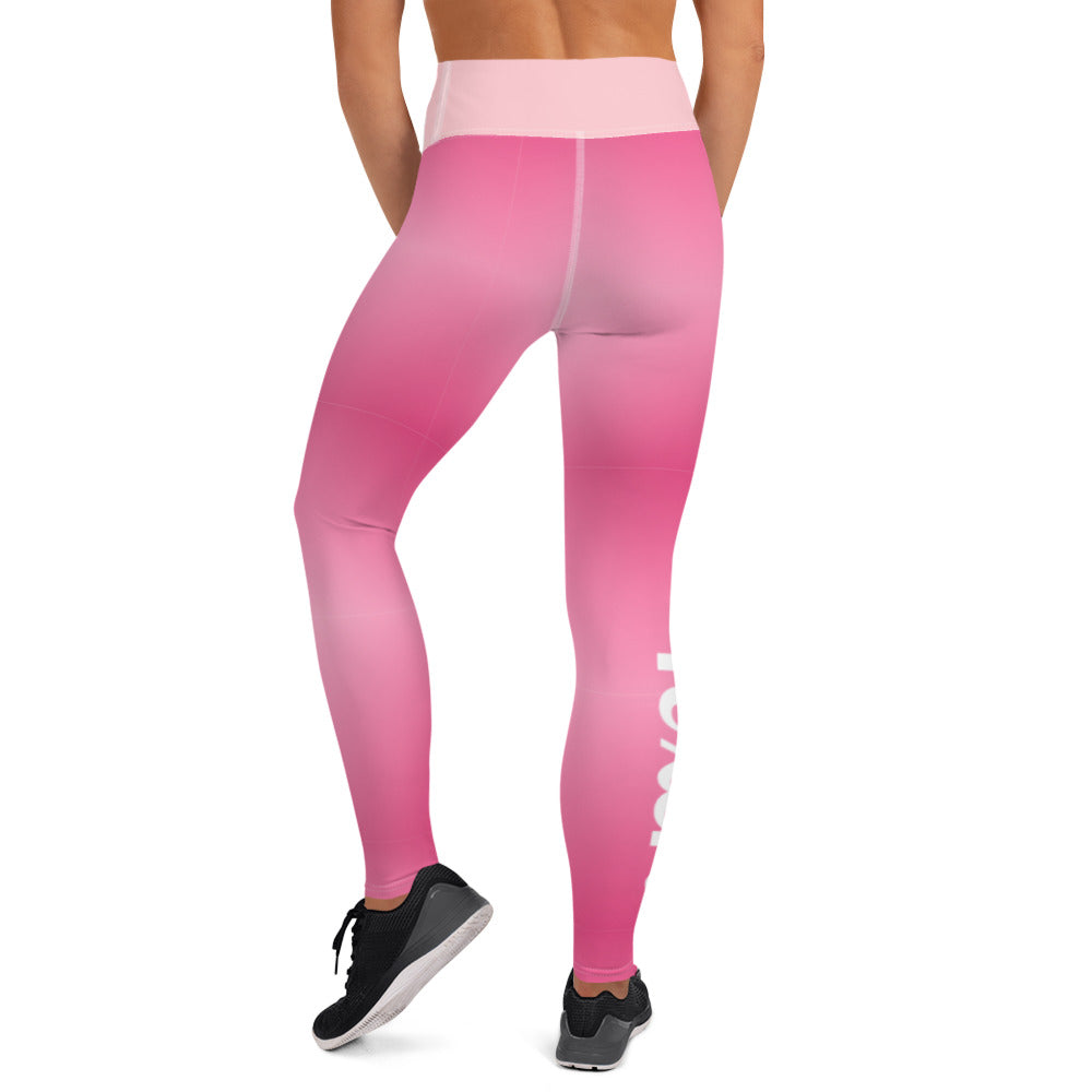 Pink lemonade leggings