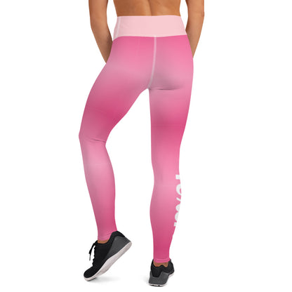 Pink lemonade leggings
