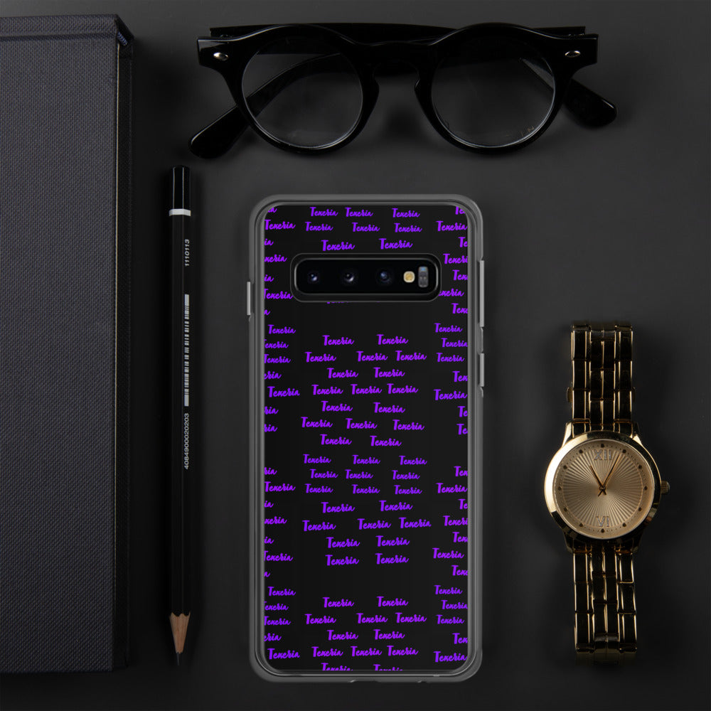 Texeria Monogram Purple Samsung Case