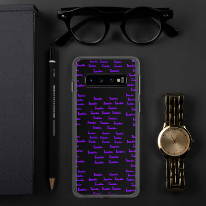 Texeria Monogram Purple Samsung Case