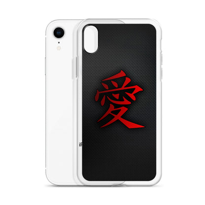 Love in Japanese iPhone Case
