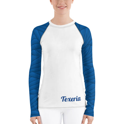 Cobalt Women's dry fit long sleeve (white)