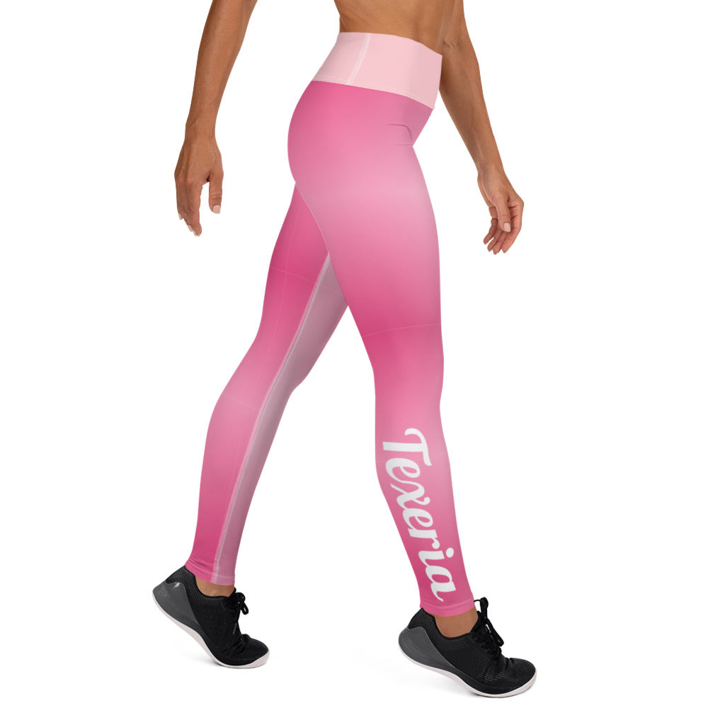 Pink lemonade leggings