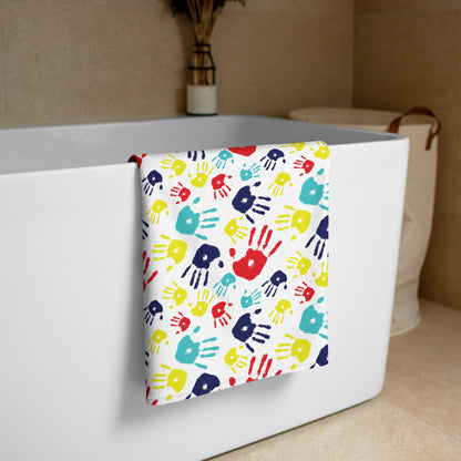 Autism Awareness Beach Towel