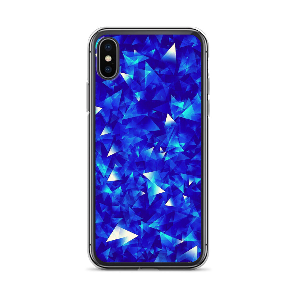 Crystal Blue iPhone Case