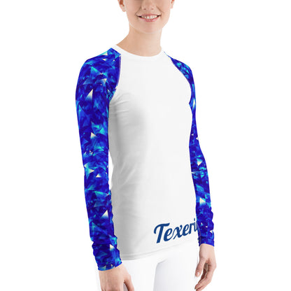 Crystal Blue Women's workout shirt