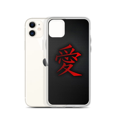 Love in Japanese iPhone Case