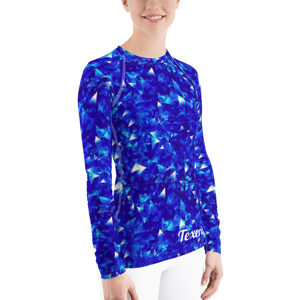 Crystal Blue Women's Workout Shirt