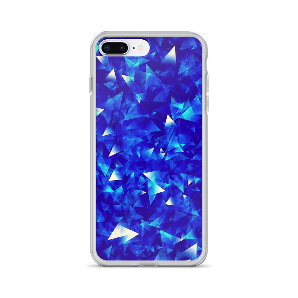 Crystal Blue iPhone Case