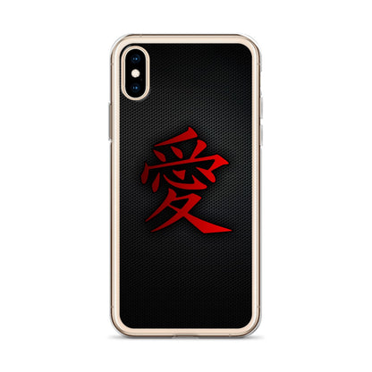Love in Japanese iPhone Case