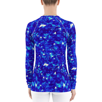 Crystal Blue Women's Workout Shirt