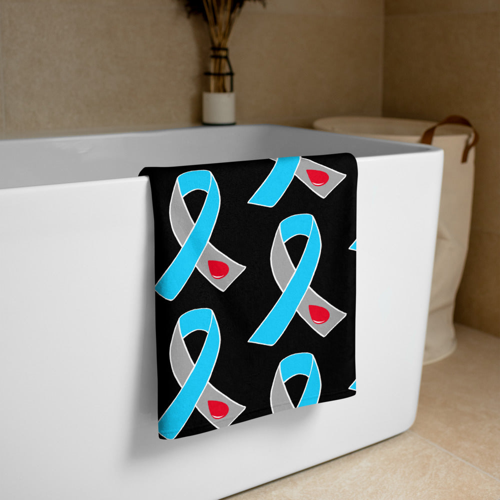 Diabetes Awareness Beach Towel