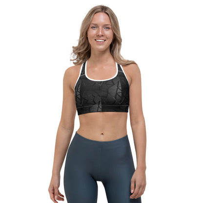 3D Triangle Sports bra