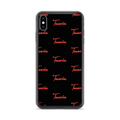 Red Script Logo 2 iPhone Case