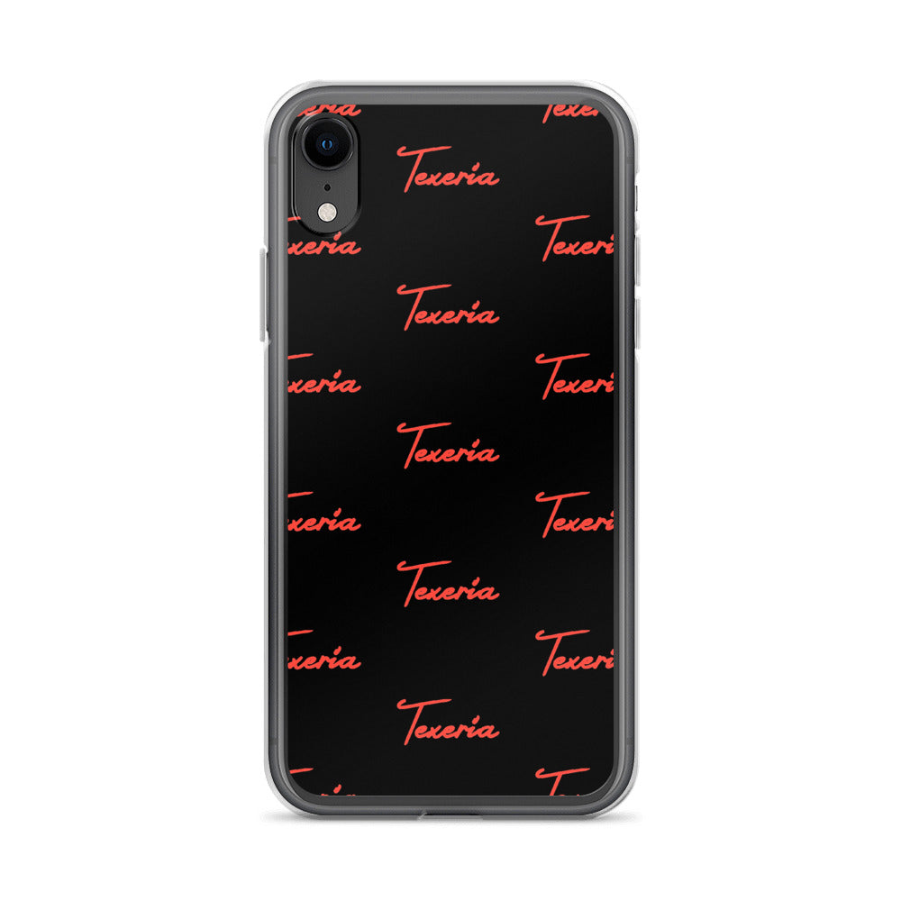 Red Script Logo 2 iPhone Case