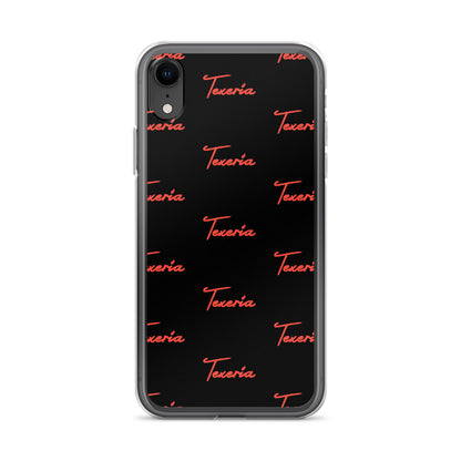 Red Script Logo 2 iPhone Case