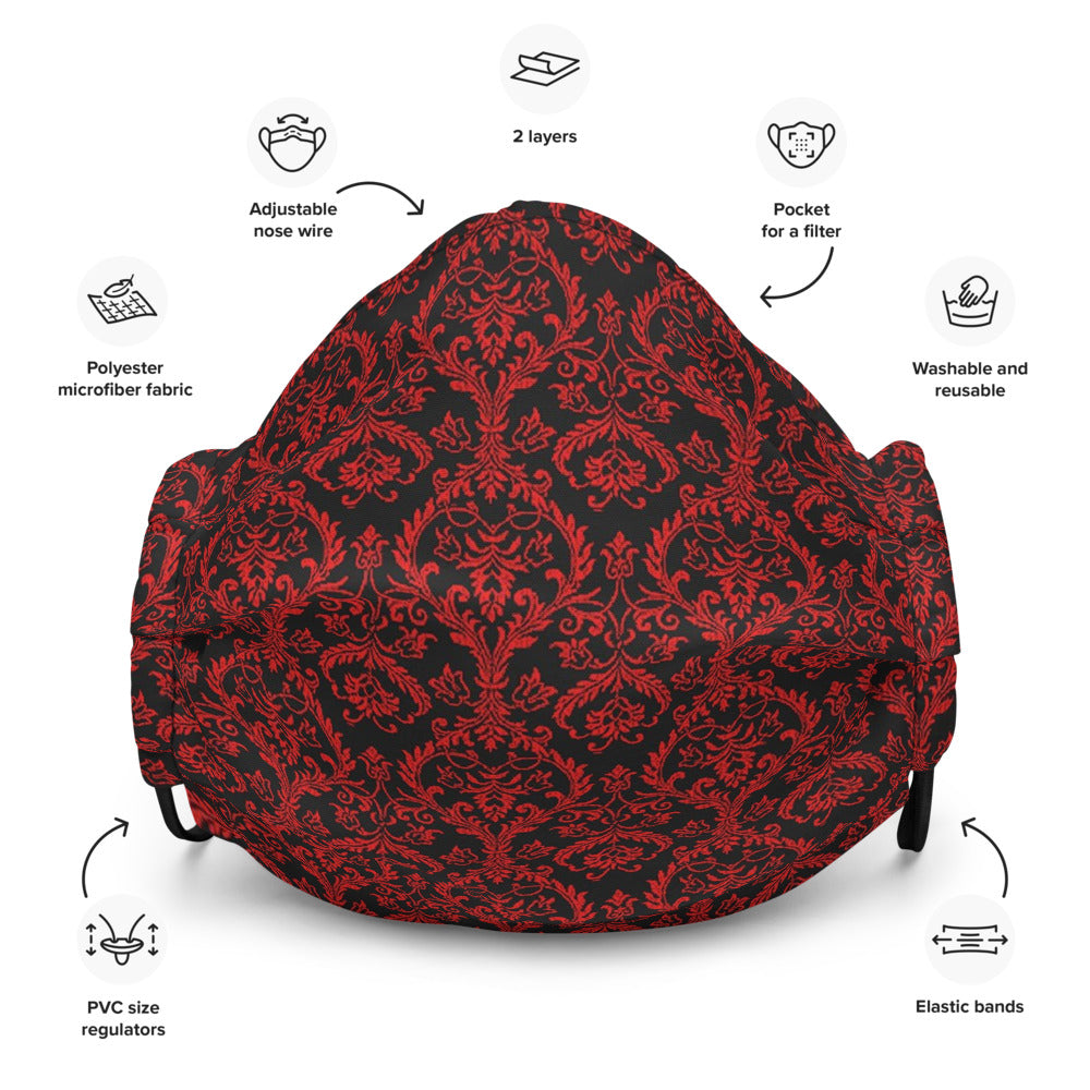 Chandelier Red Mask
