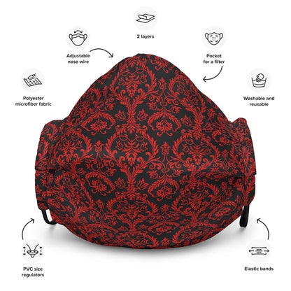 Chandelier Red Mask