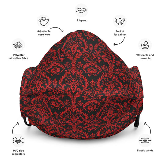 Chandelier Red Mask