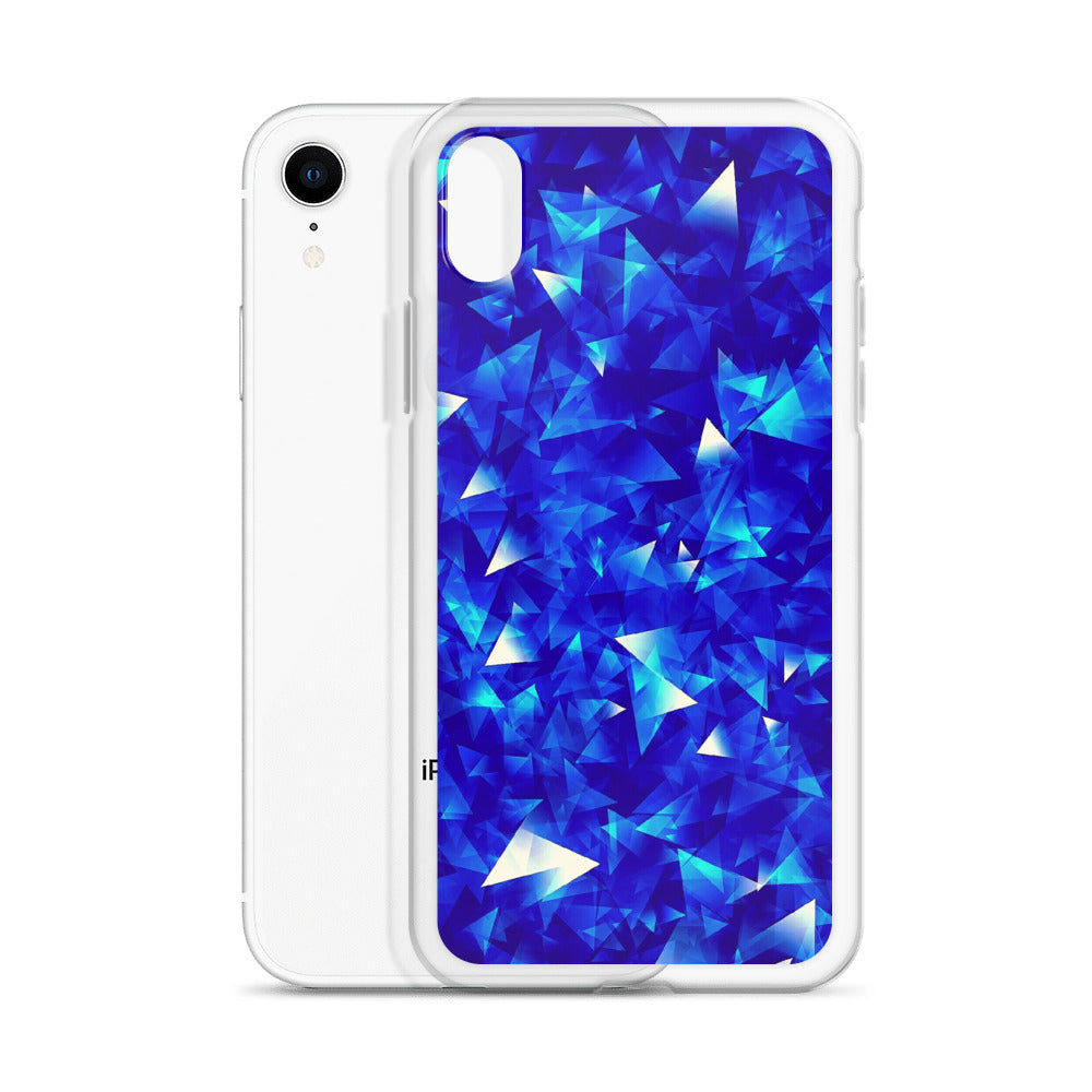 Crystal Blue iPhone Case