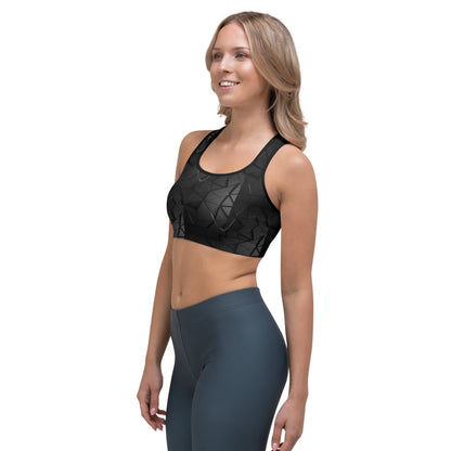 3D Triangle Sports bra