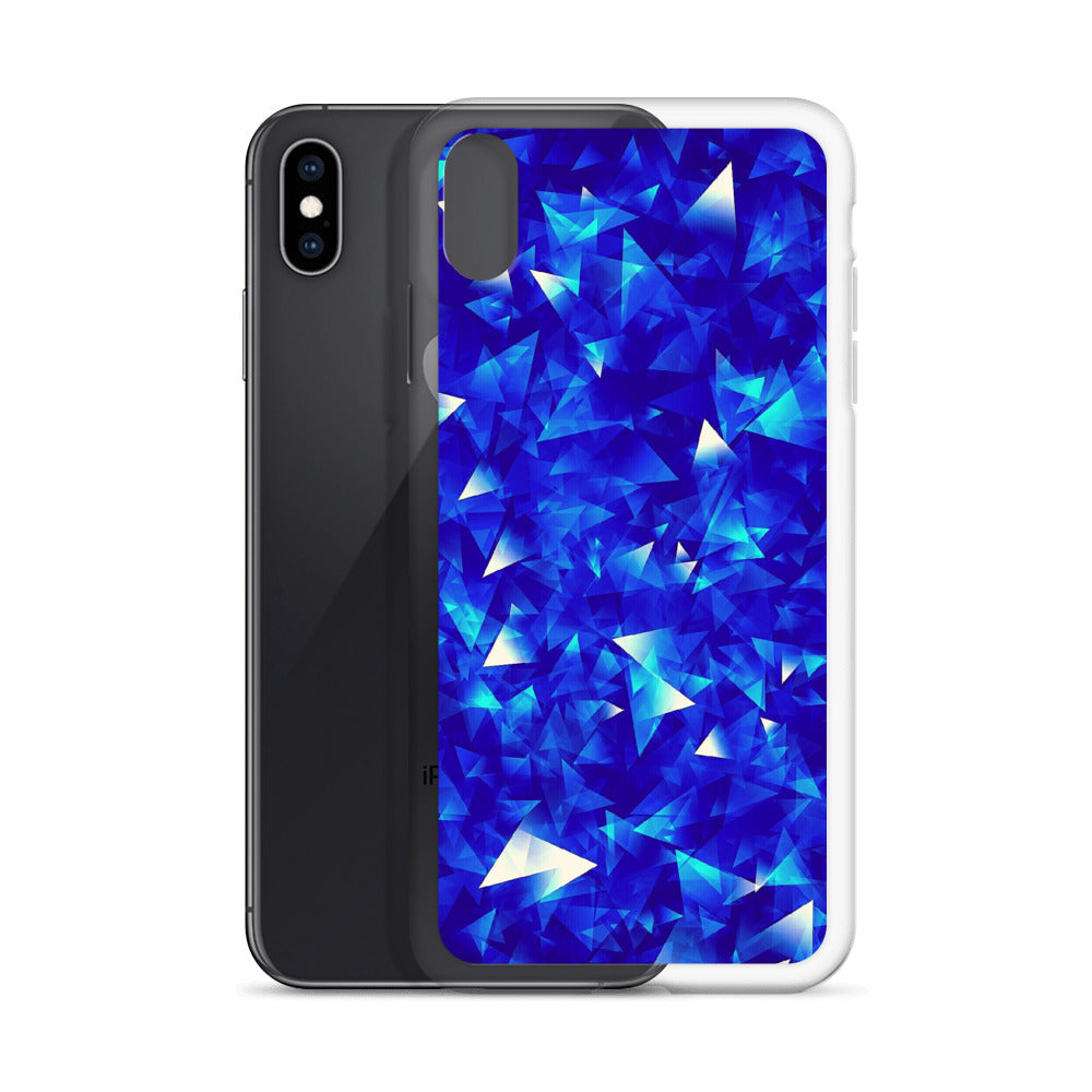 Crystal Blue iPhone Case